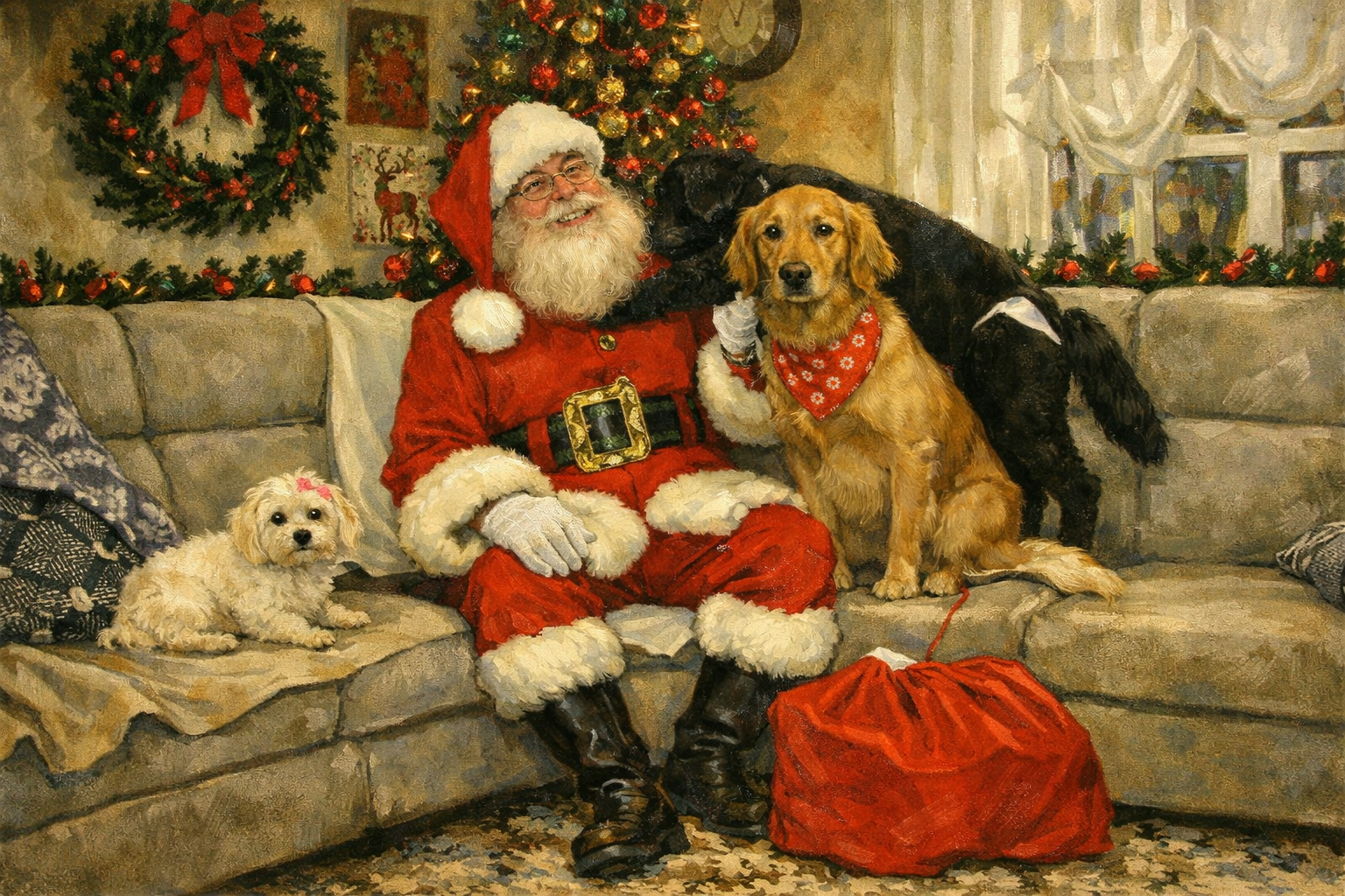 Santa & Friends