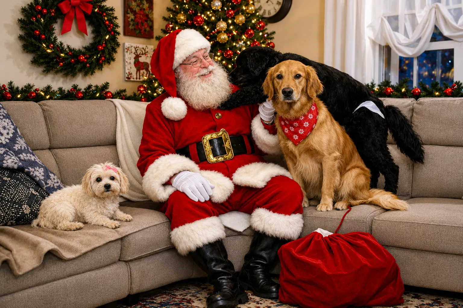 Santa & Friends