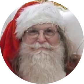 Santa Flying